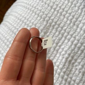 10k mens white gold ring